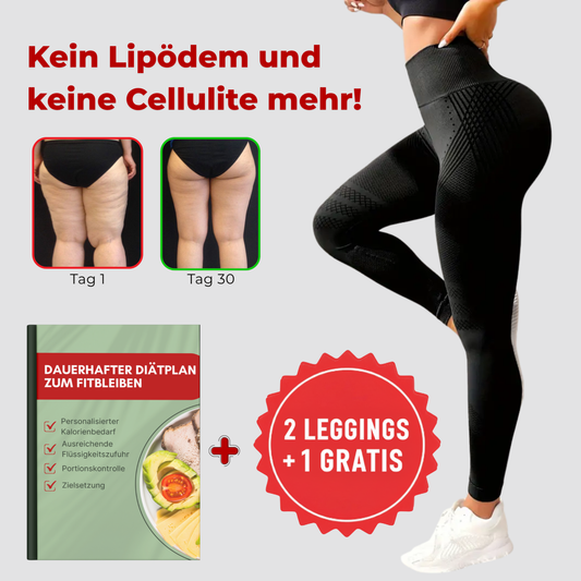 3 Fach Wirkungs Leggings Lipödem, Cellulite, Krampfadern TightTonic™