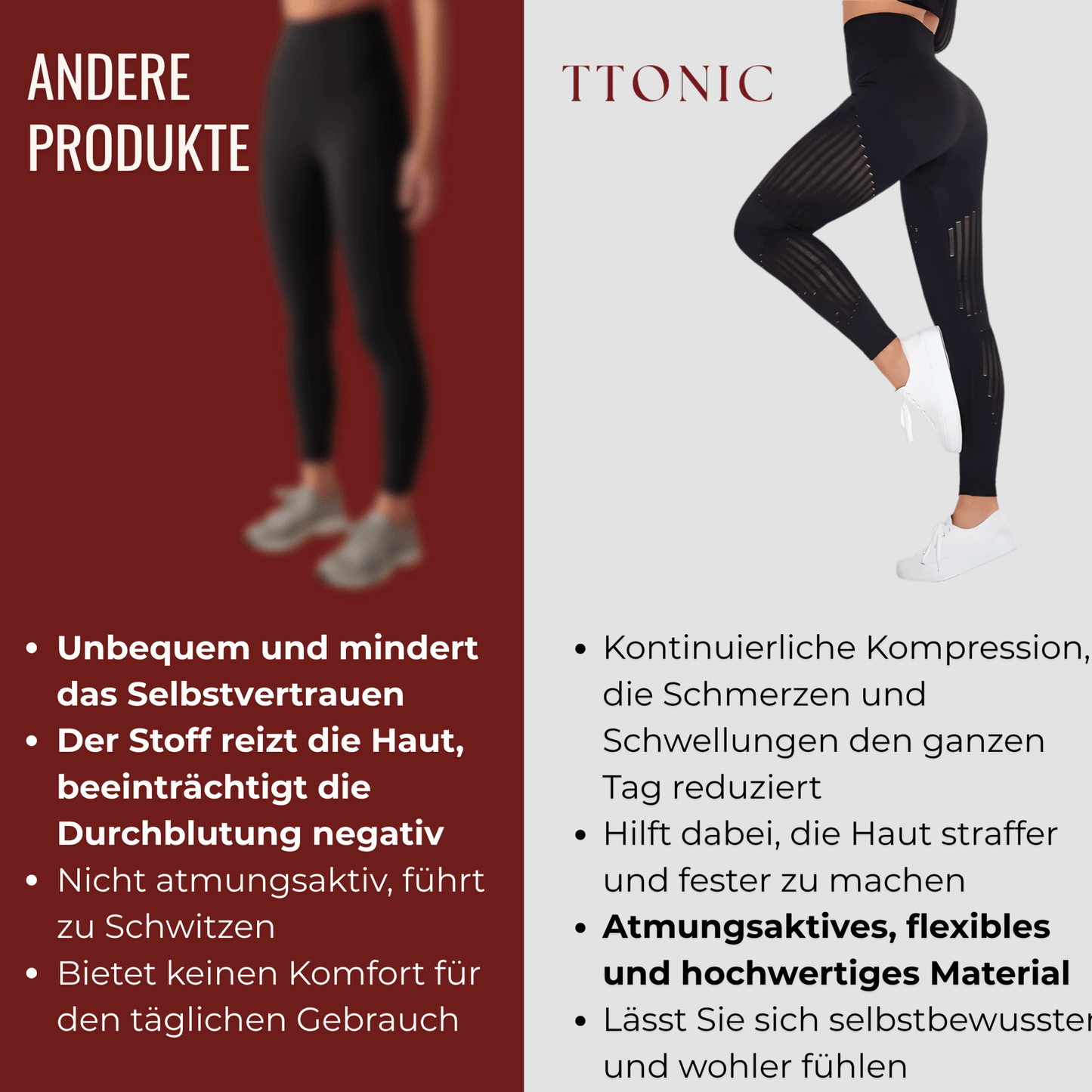 Anti-Cellulite Komfort Leggings TightTonic™